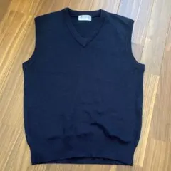 PINE TURTLE キッズ ニットベスト ネイビー 150