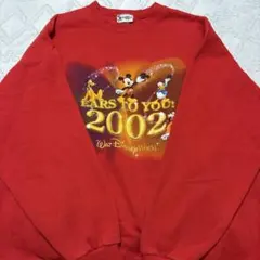 00s Disney World ディズニー スウェット トレーナー ミッキー