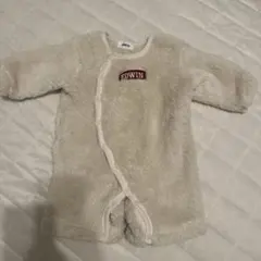 EDWIN フリースロンパース クリーム　60サイズ　70サイズ