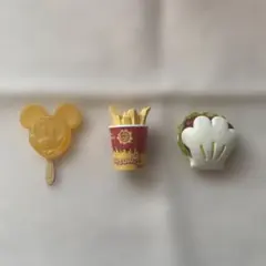 ディズニー ミニチュアフード3点セット
