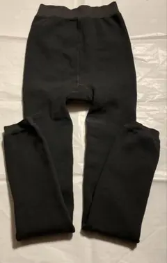 無印良品　裏起毛　厚手　レギンス婦人Ｌ・ダークグレー