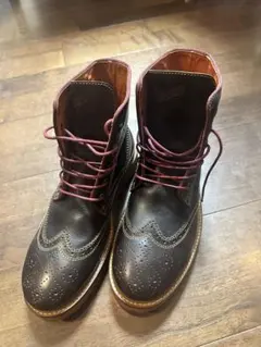 Danner ウィングチップ レザーブーツ ダークブラウンのサムネイル