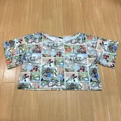 secret honey disney 不思議の国のアリス 総柄 Tシャツのサムネイル