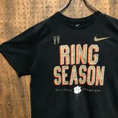 ナイキ　NIKE 黒　ブラック　Tシャツ　SM473 プリントTシャツ　XL