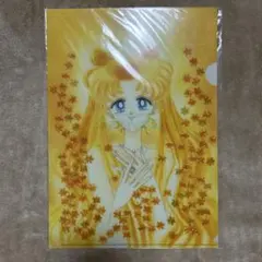セーラームーンカフェ オーロラクリアファイル D うさぎ＆衛