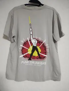 PUNK DRUNKERS パンクドランカーズ Tシャツ グレー M