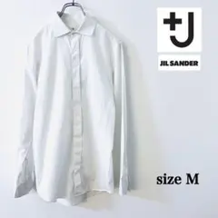 最安値12/16まで【＋J】JILSANDER UNIQLO ホワイトシャツ M