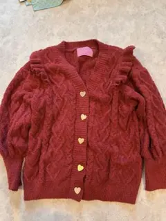 2025年最新】ハートアランフリルカーディガンの人気アイテム