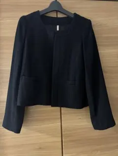 NATURAL BEAUTY BASIC ノーカラージャケット