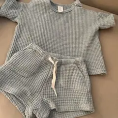 HM オーガニックコットン ショートパンツセット 12M 80センチ