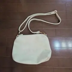 ☆未使用品☆　FIRANO ショルダーバッグ クリーム色