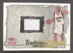 NBAカード Jason Kidd 00-01fleerジャージカード