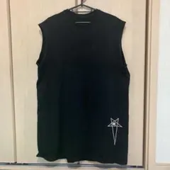 rick owens リックオウエンス ノースリーブ カットソー タンクトップ黒 Rick Owens リックオウエンス タンクトップ BASIC RIB TANK