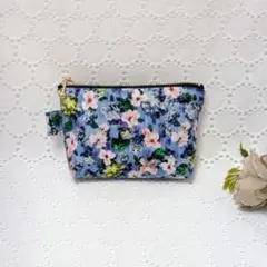 12cmファスナー　ミニポーチ　リバティ　タナローン・アンコール