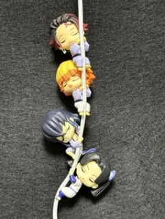 鬼滅の刃　すやすやオン·ザ·ケーブル　炭治郎　善逸　猪之助　アオイ　4点セット