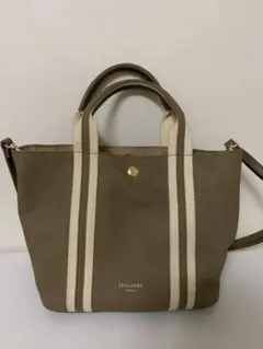 TREASURE TOPKAPIソフトシュリンクテープコンビ ミニ トートバッグ