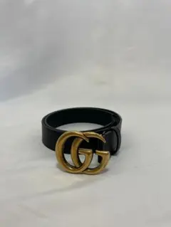 Gucci/グッチ ダブルG ワイドベルトゴールド