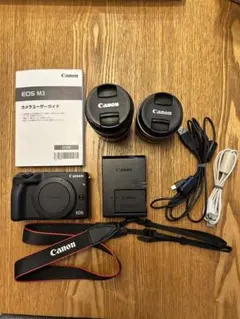 おかひ様　Canon EOS M3 望遠レンズセット Canon ミラーレス一眼カメラ EOS M3 レンズキット
