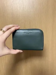 未使用タグ付きコーチCOACH キーリング ネイビー レザー 保存袋付き 未使用タグ付きコーチCOACH キーリング ネイビー レザー 保存袋付き