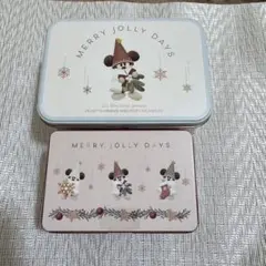 ディズニー クリスマス リルリンリン クッキー缶　グミ缶