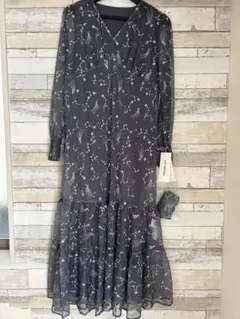 LILY BROWN 星座柄　ワンピース　シースルー　3点セット