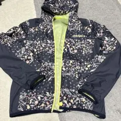 adidas 花柄 フード付きジャケット