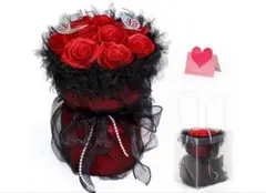 【週末価格】造花 ソープフラワー バラ 記念日 バレンタイン 誕生日 贈り物