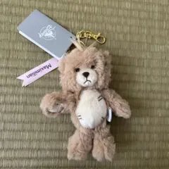 マックスのテディベア ぬいぐるみキーホルダー・キーチェーン ①