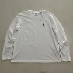 【新品未使用美品】アミパリス 長袖Tシャツ ホワイトのサムネイル