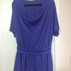 美品❗️オフタートル チュニック ワンピース