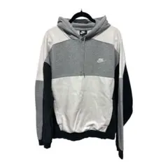 ポン様専用☆　美品☆Nike フード付パーカー プルオーバー グレー　XXL