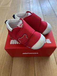 【美品】ミキハウス　ファーストシューズ　13.5cm