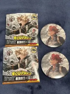 僕のヒーローアカデミア　原画展　コレクション缶バッジ　轟焦凍　2点セット