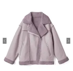 GRL エコムートンライダースジャケット [k9037x]