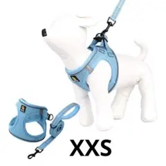 BELLA&PAL 犬用　ハーネス　小型犬　超小型犬　XXS ブルー