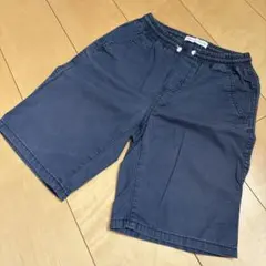 ZARA ハーフパンツ ネイビー ウエストゴム　140