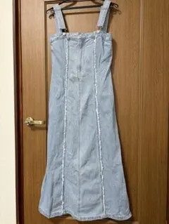 デニムキャミワンピース Mサイズ
