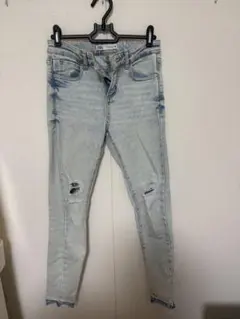 ZARA ダメージスキニー