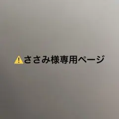ささみ様専用ページ