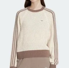 白☆M☆70sニットベスト☆サマーニット☆男女兼用☆adidas - メルカリ