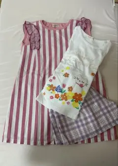 【セール中】 TroislapinsとKPの夏服女の子セット　110のサムネイル