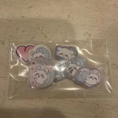 ポップデコパーティー プチパース付フレークシール シールのみ ちいかわ モモンガ