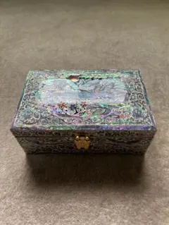 韓国 宝石箱 螺鈿細工 螺鈿 ジュエリーボックス アクセサリーケース 小物入れ