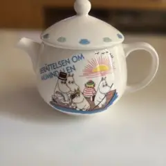 ムーミン ティーポット 蓋付き