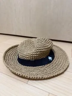 キッズ 麦わら帽子 POLO BABY