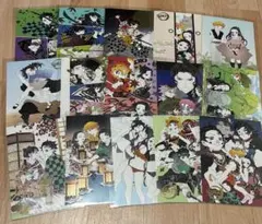 鬼滅の刃　吾峠呼世晴　原画展　箔押しイラストカード　15種セット