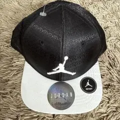 JORDAN インファントキャップ ブラック/ホワイト