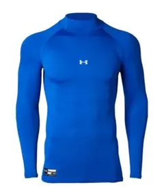 UA コールドギア ロングスリーブ XL ブルー