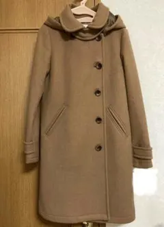 美品　アーバンリサーチドアーズ ショールカラー2WAYウールコート　40サイズ