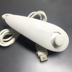 【匿名　送料無料】432-77家庭用ゲーム機　任天堂Wiiヌンチャク　ホワイト